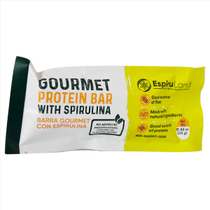 Barra de Proteína Gourmet con Espirulina - Natural - Espiruland - 25g