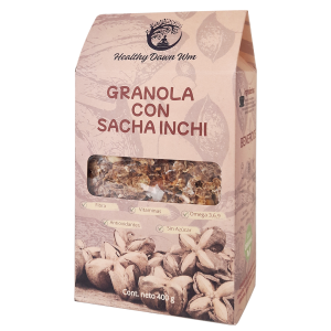 Granola con Sacha Inchi - 400g - Healthy Dawn Wm