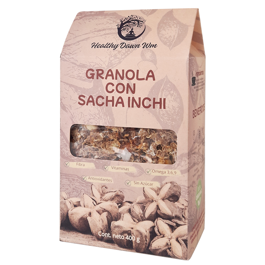 Granola con Sacha Inchi - 400g - Healthy Dawn Wm
