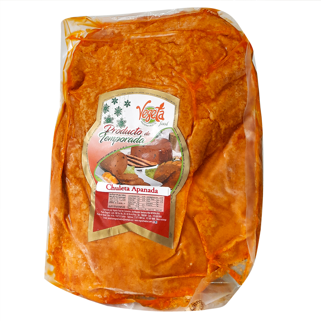 Fantasía Chuleta Apanada – 1000g x 12und – Temporada Navideña