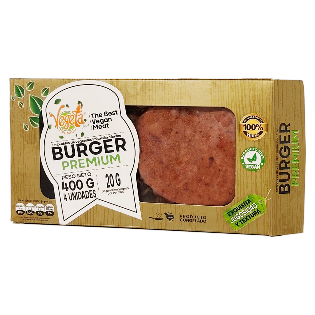 Hamburguesa Premium Vegeta- 4und – 400g