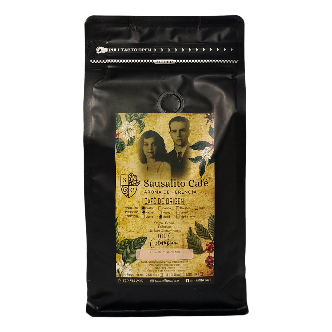 Café de Origen – Castillo / Natural- Sausalito Café – 500g