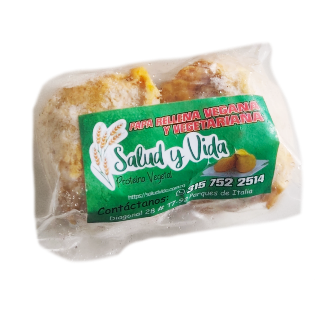 Papas Rellenas Vegetarianas - Salud y Vida- 2und